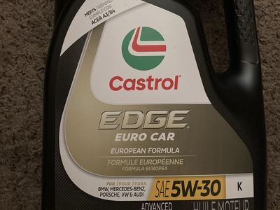 Castrol Full Synthetic 5w 30 Euro car blend