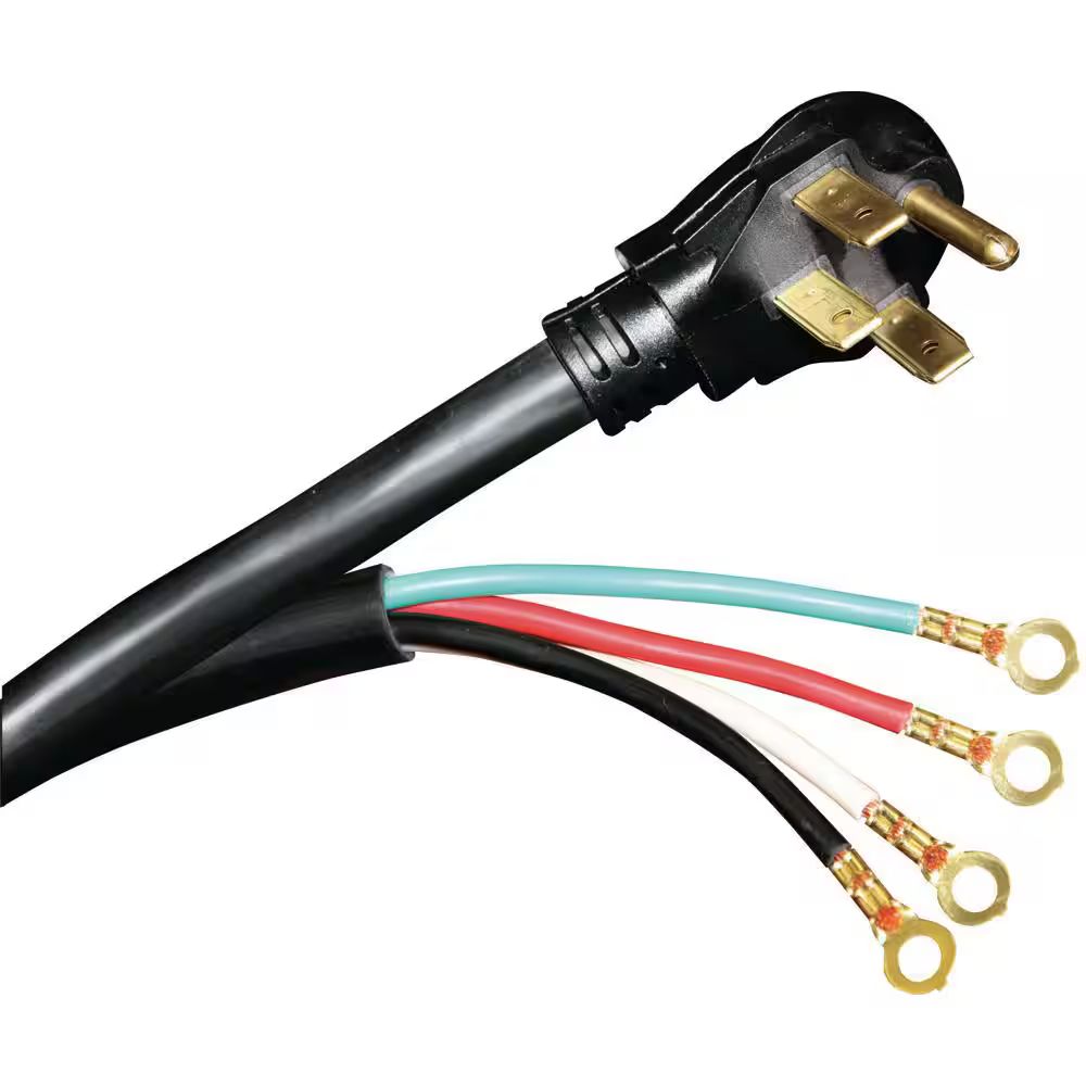 50 Amp 4-Prong Range Power Cord