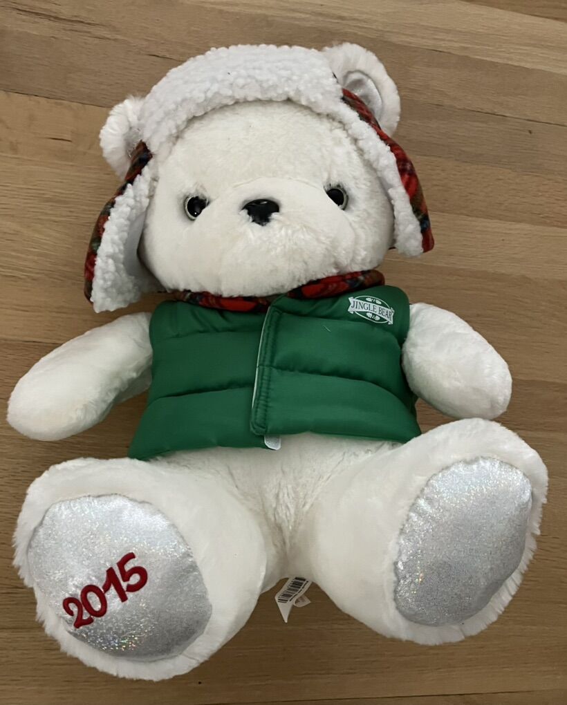 New Large Russ Jingle Bear Plush