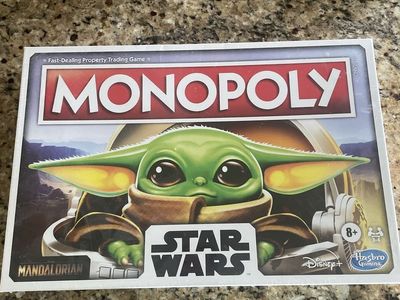 Star Wars The Mandalorian Monopoly Board Game by Hasbro Gaming