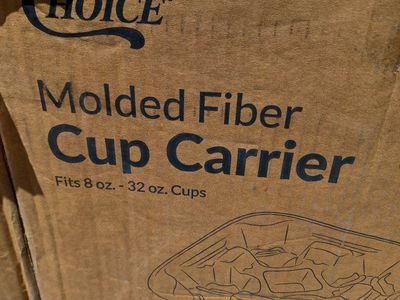 molded fiber cup carriers
