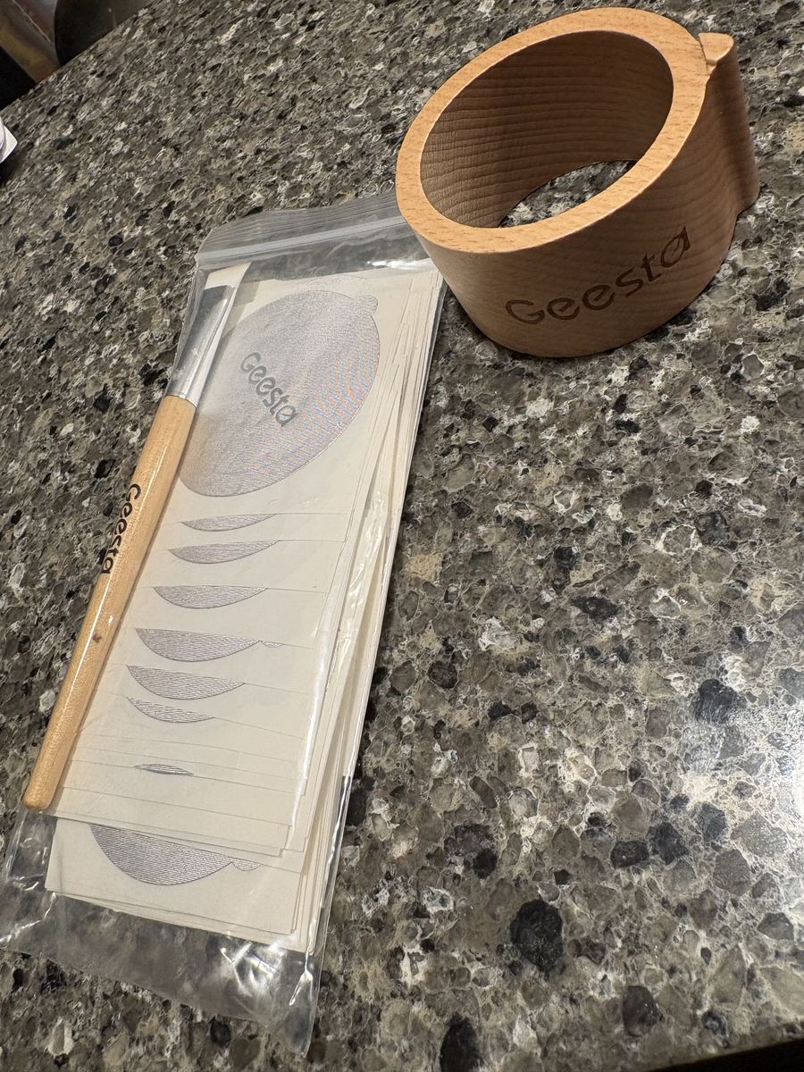 GEESTA Reusable Aluminum Foil Seals Kit nespresso