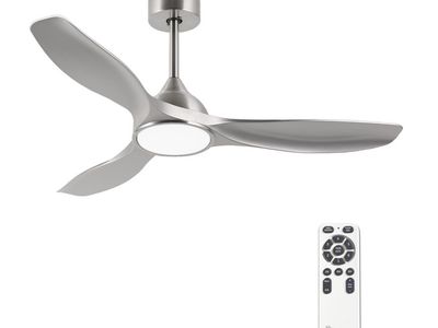 NEW! 52 Inch Quiet DC Motor Ceiling Fan