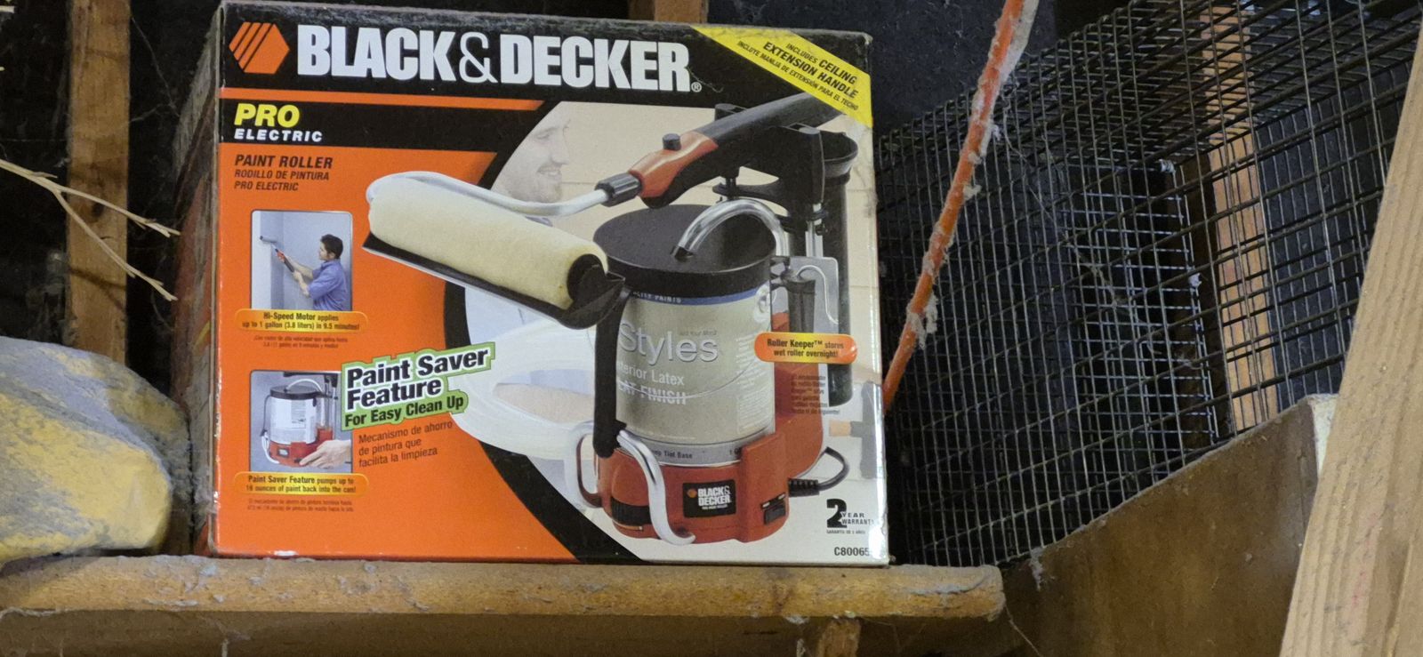 Black & Decker Pro Electric Paint Roller C800659