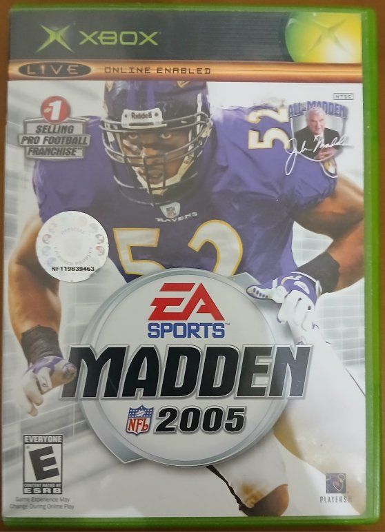 Madden NFL 2005 Xbox Original EA Sports Video Game