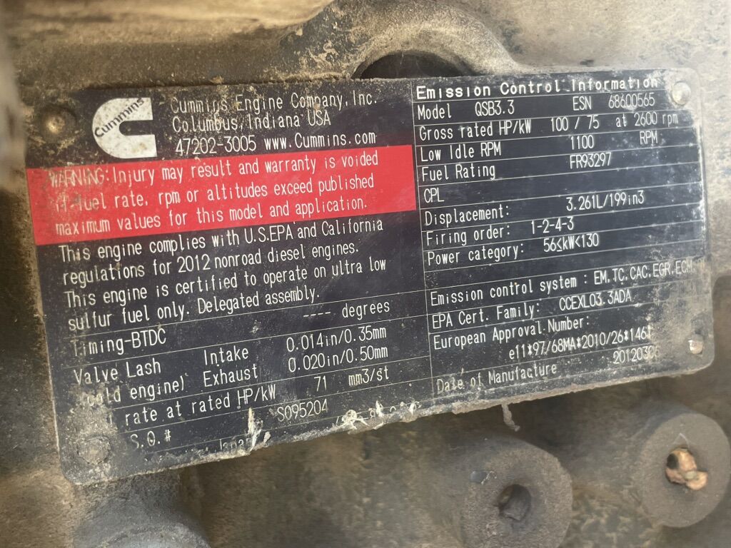 Cummins QSB3.3 Engine