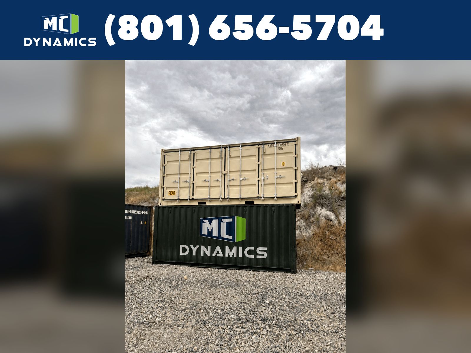 20' One-Trip Shipping Container – Secure Property Storage
