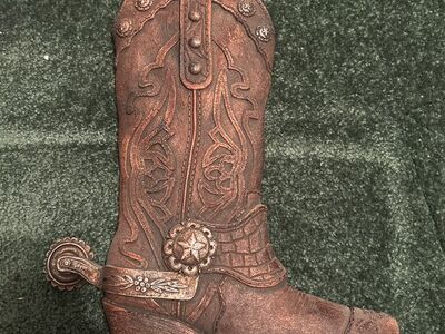 Western Decor Cowboy Boot 14 Inch
