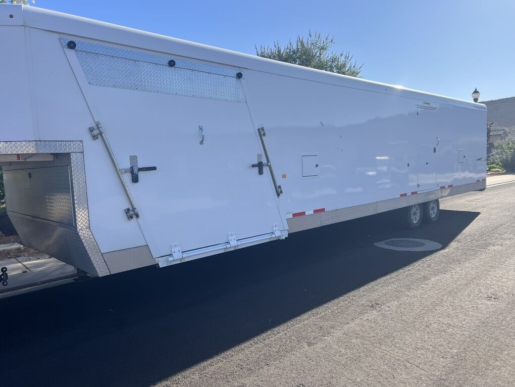 2016 Trails West Snowmobile Trailer 34ft