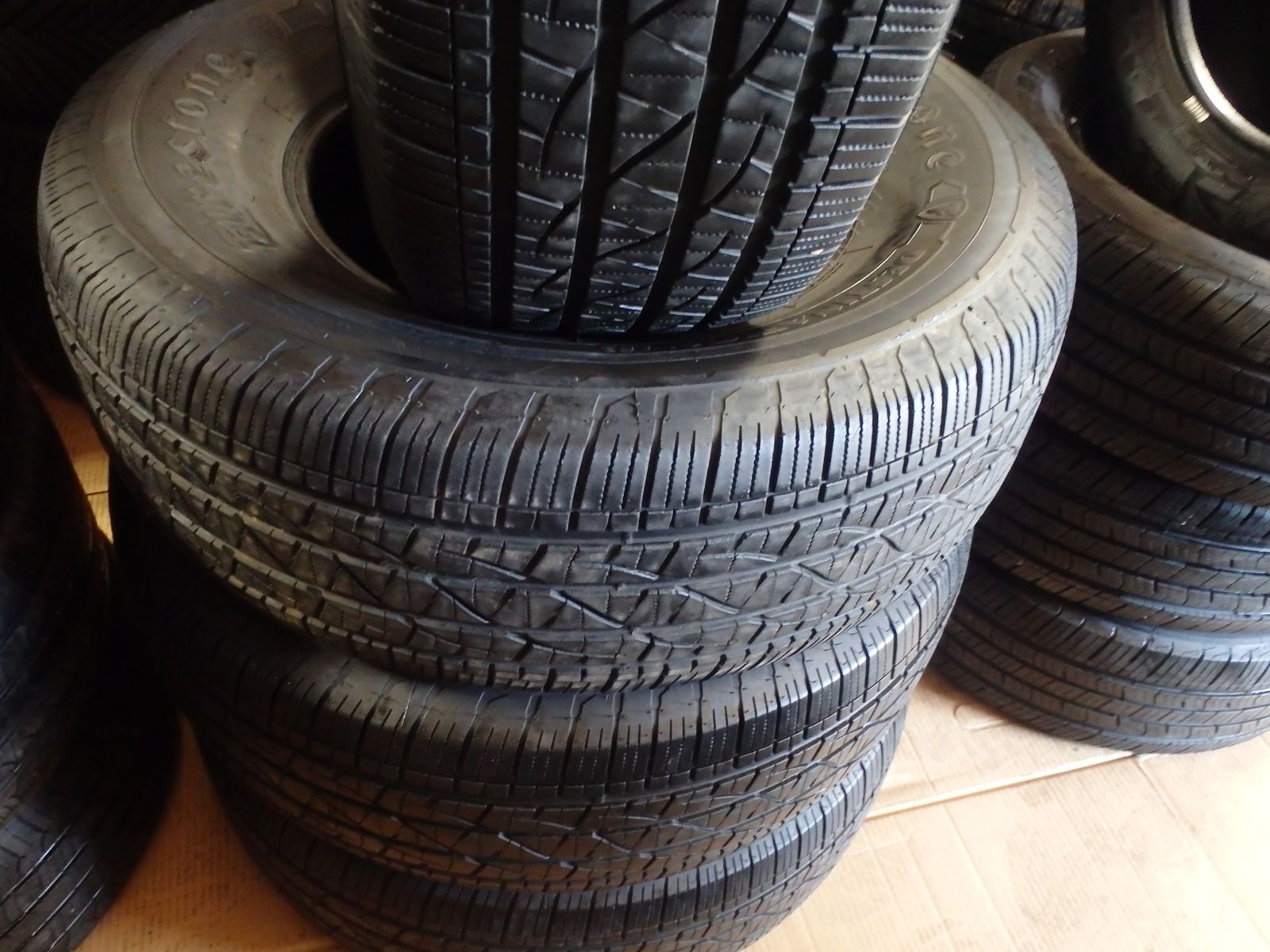 265/70R16 FIRESTONE DESTINATION LE3 SET OF USED TIRES