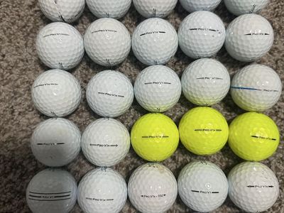 Used Titleist Pro V1/Vx1 Golf Balls