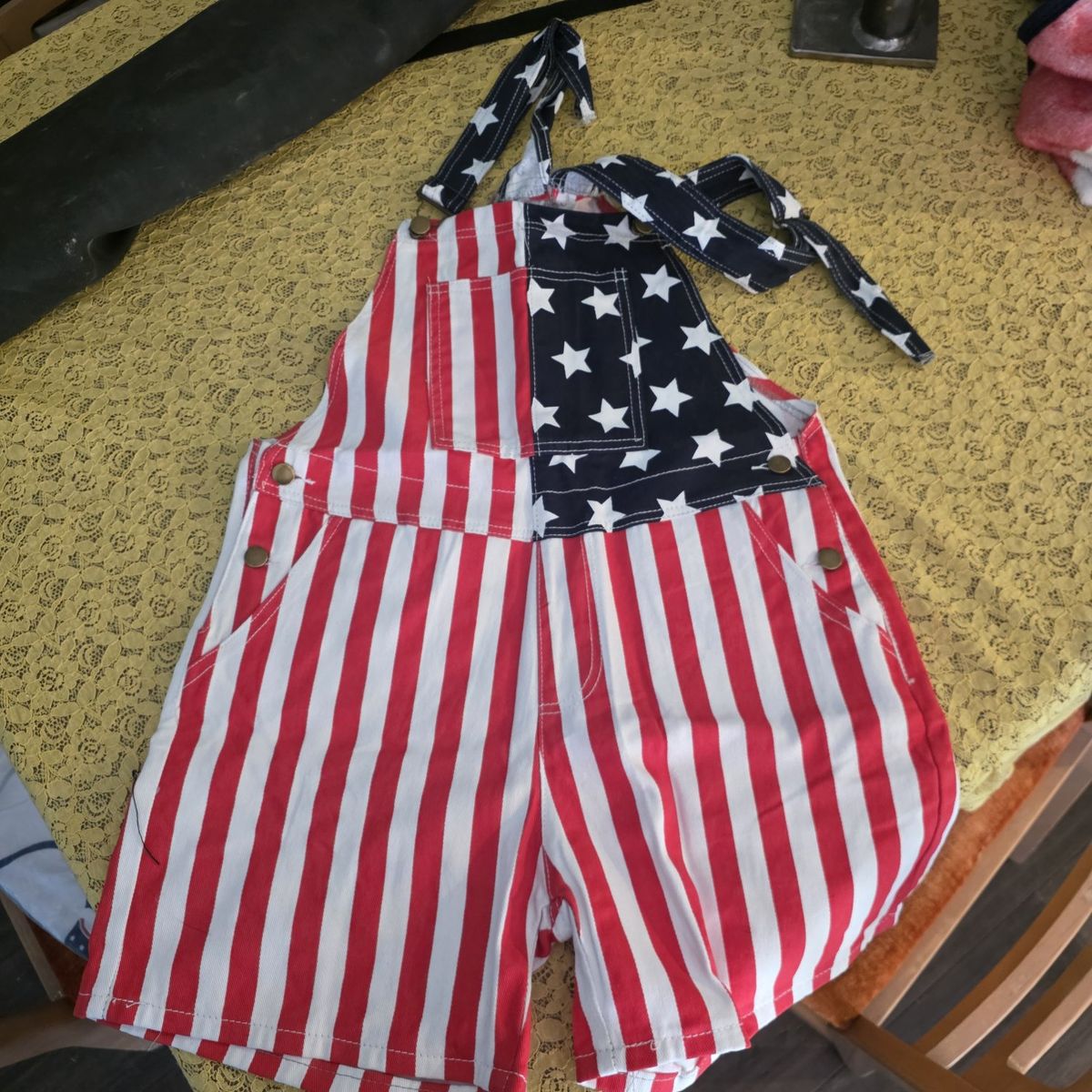 USA overall shorts