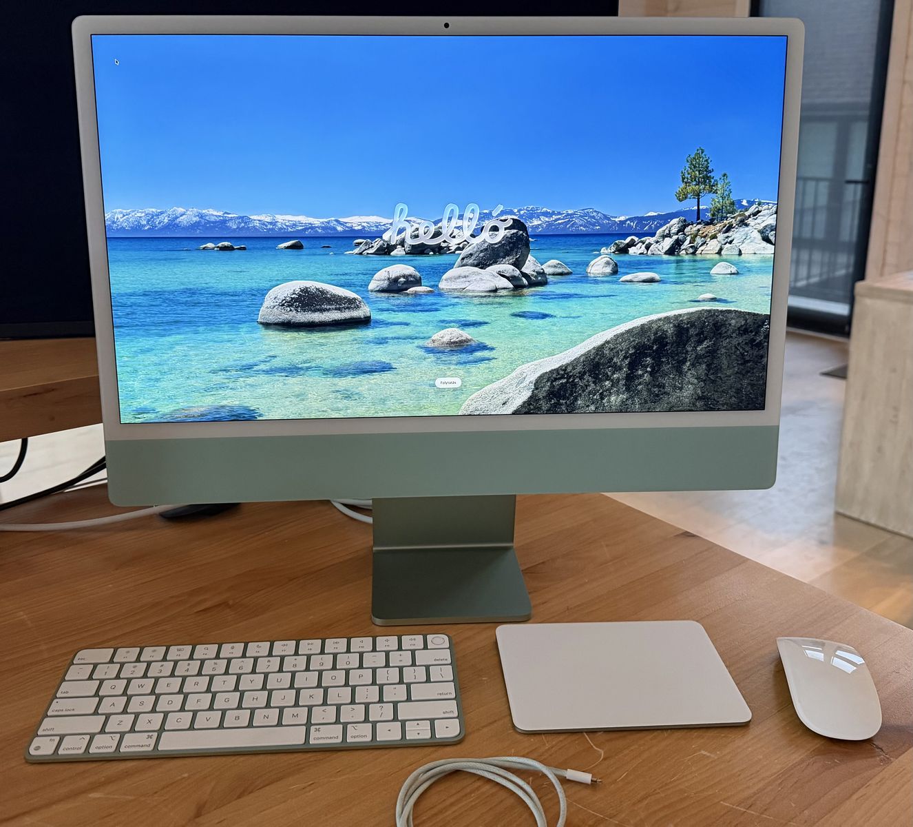 2021 Apple iMac 24" M1 — Green, 16GB RAM, 1TB SSD, 8-Core GPU