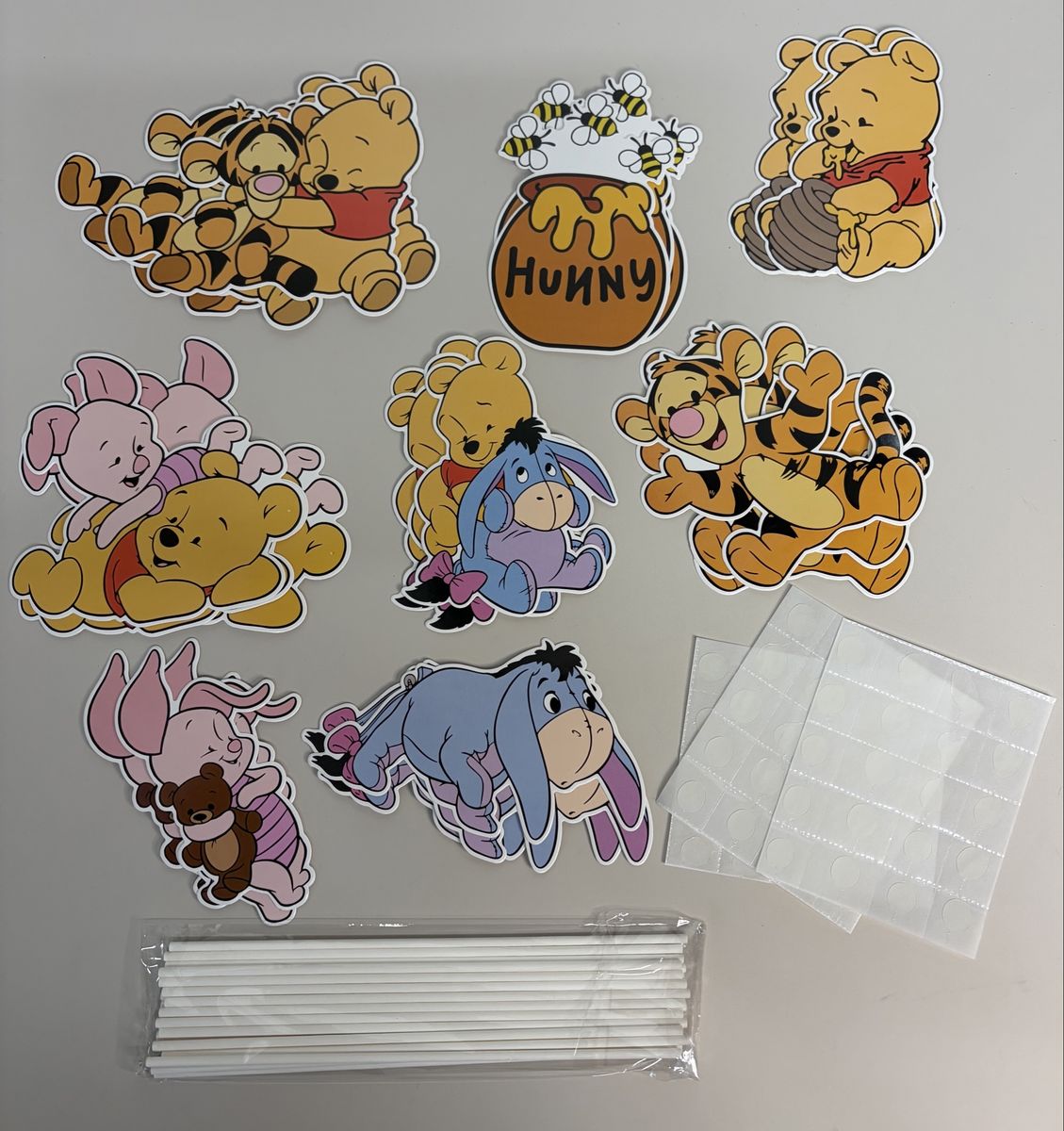 24 pc Winnie the Pooh Toppers