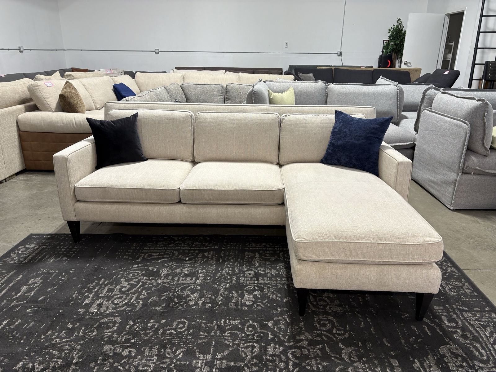 CRATE & BARREL Sectional (Free Delivery)