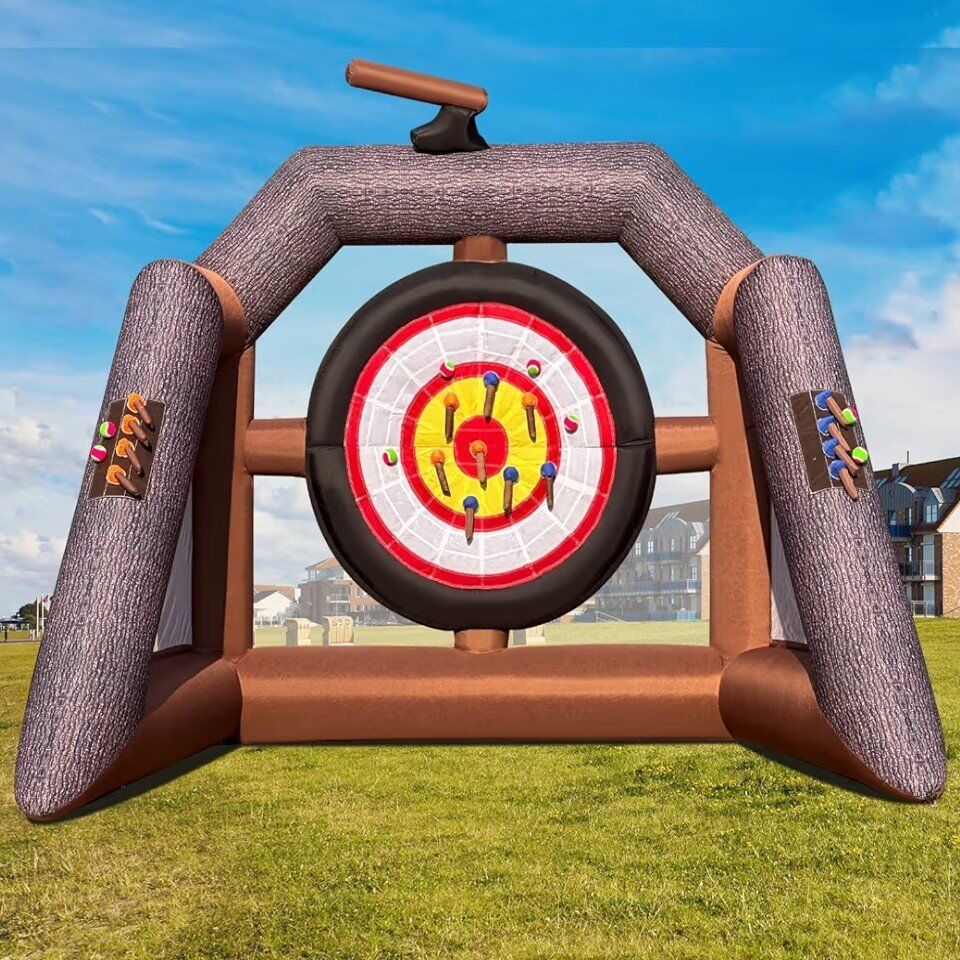 Inflatable Axe/ Ball Throwing Game
