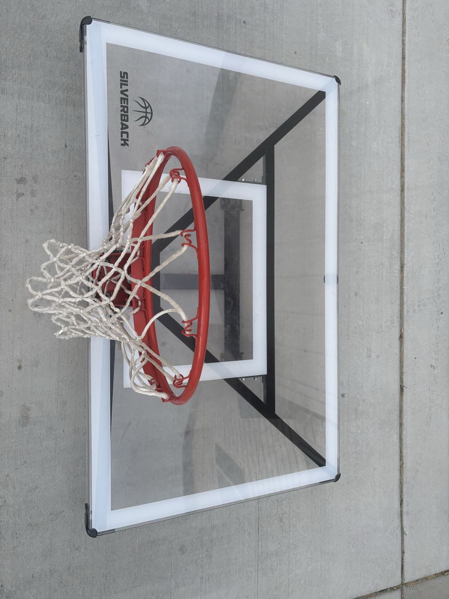 54” Wall Mount Basketball Stand
