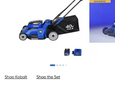 Kobalt lawn mower