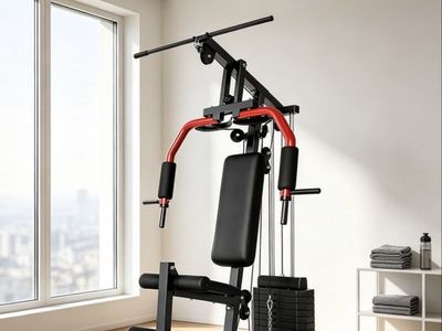 Home gym station 100 lbs