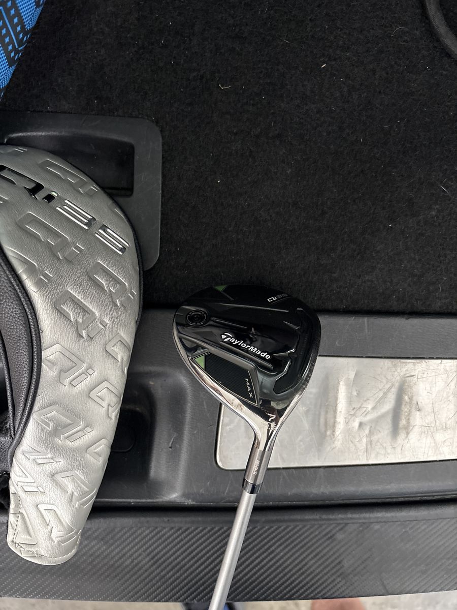 TaylorMade 2025 Qi35 Max 7-Wood Fairway Golf Club - Senior Flex Fujikura 50-A Shaft w/ Headcover