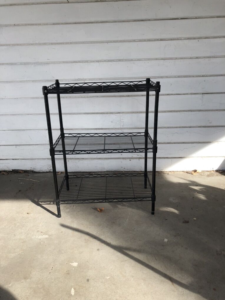 Small Thee Tier Wire Shelf