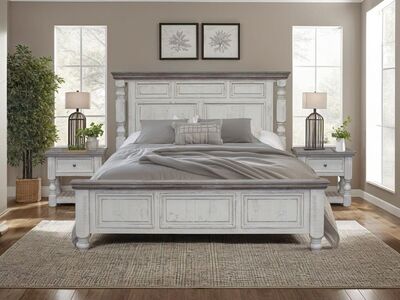 BRAND NEW! Solid Wood KING Headboard Set