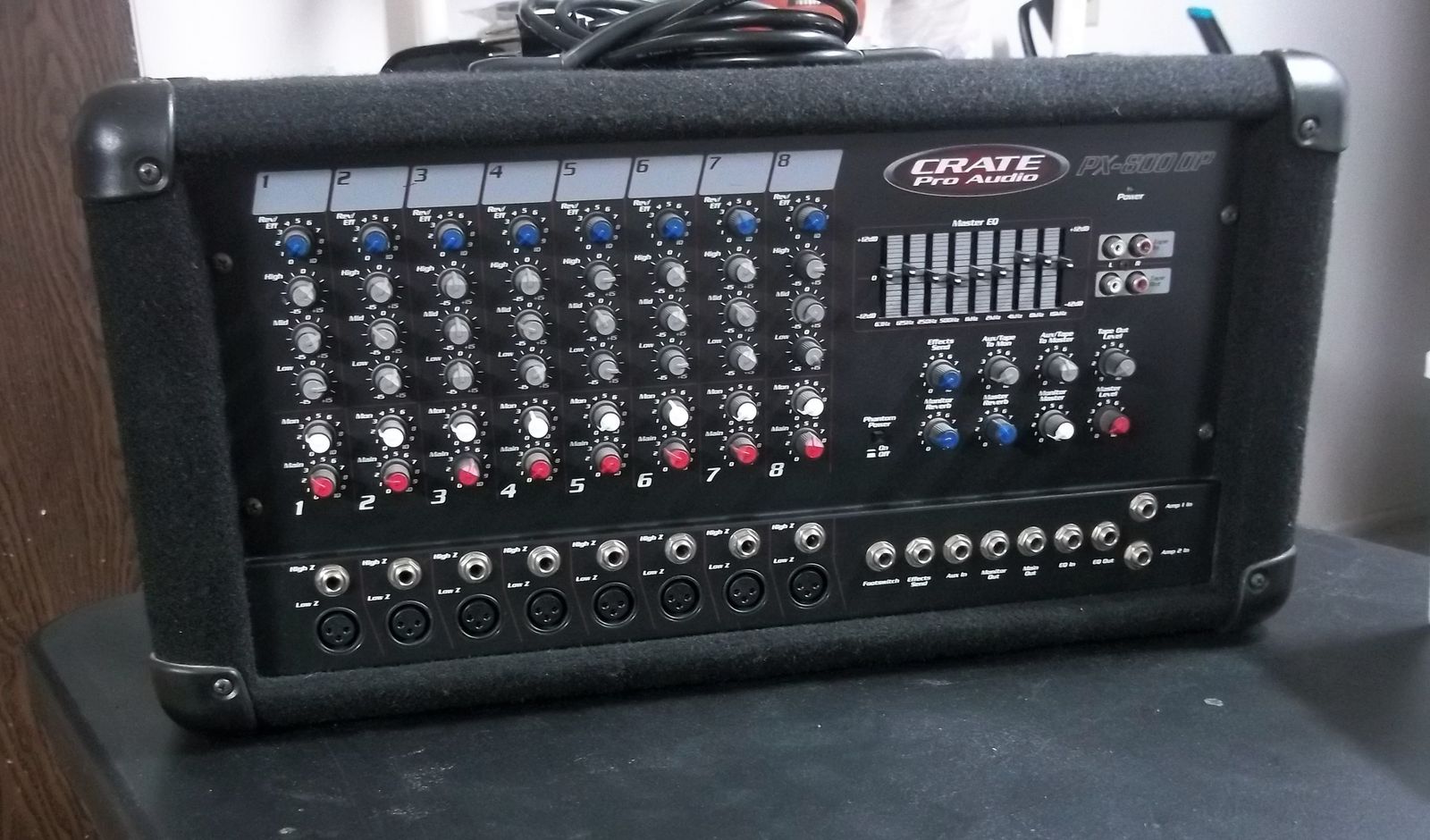 Crate PX-800 DP 8 Channel PA Powered Mixer (AS IS)