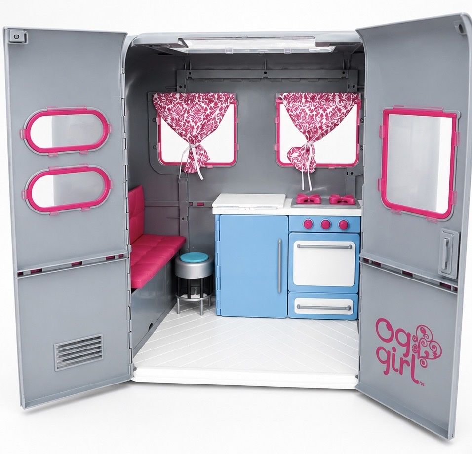 Our Generation OG Camper RV Dollhouse Playset for 18 inch American girl dolls.