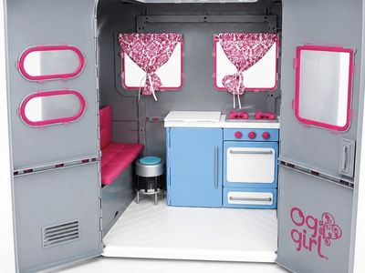 Our Generation OG Camper RV Dollhouse Playset for 18 inch American girl dolls.
