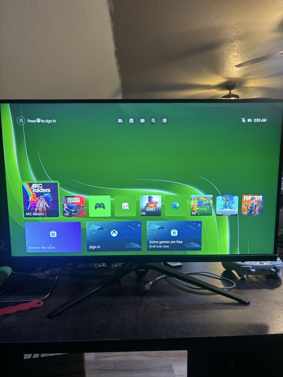 Xbox Series X, 144hz spectre monitor & Astro A40s