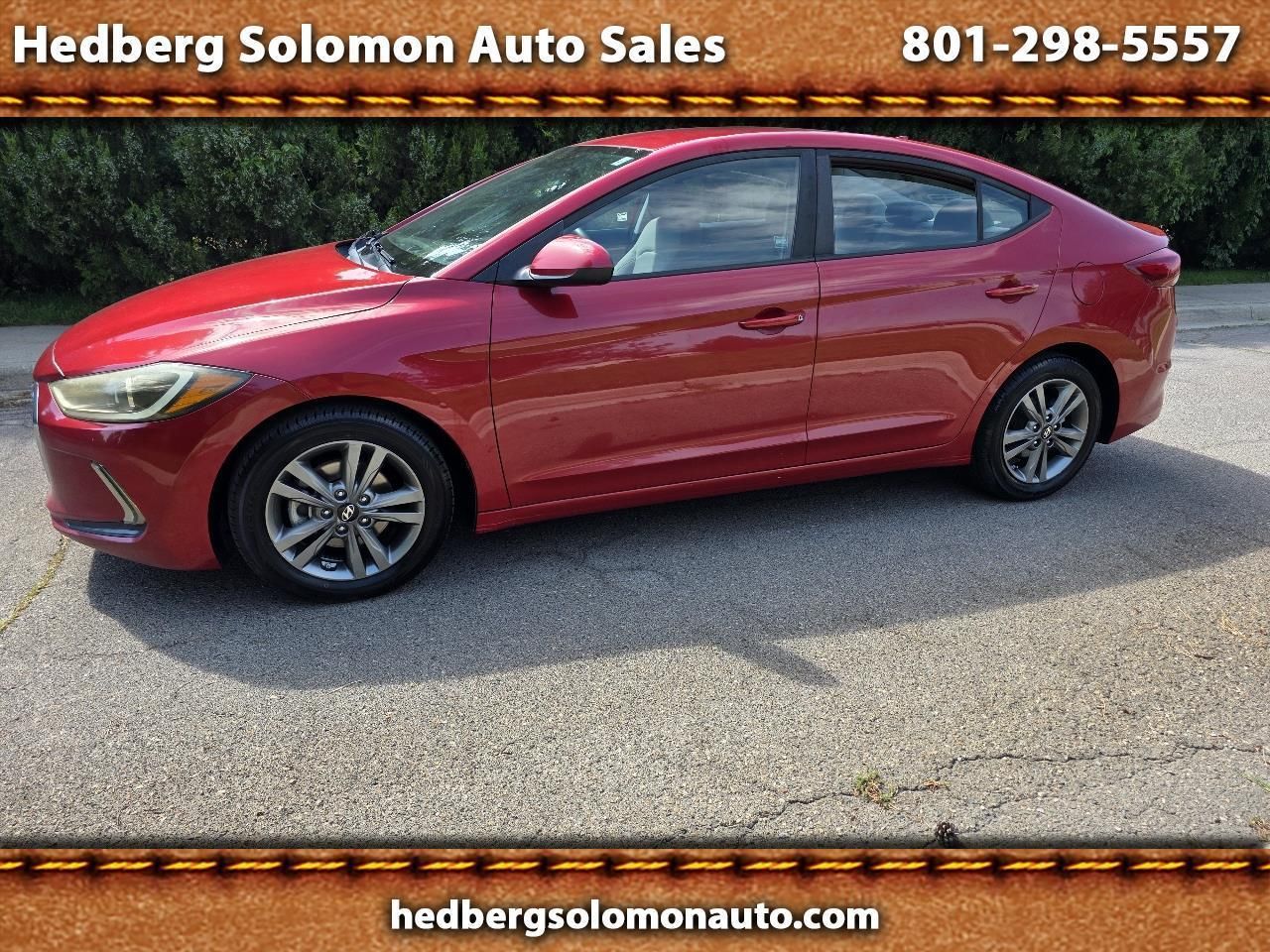 2018 Hyundai Elantra SEL