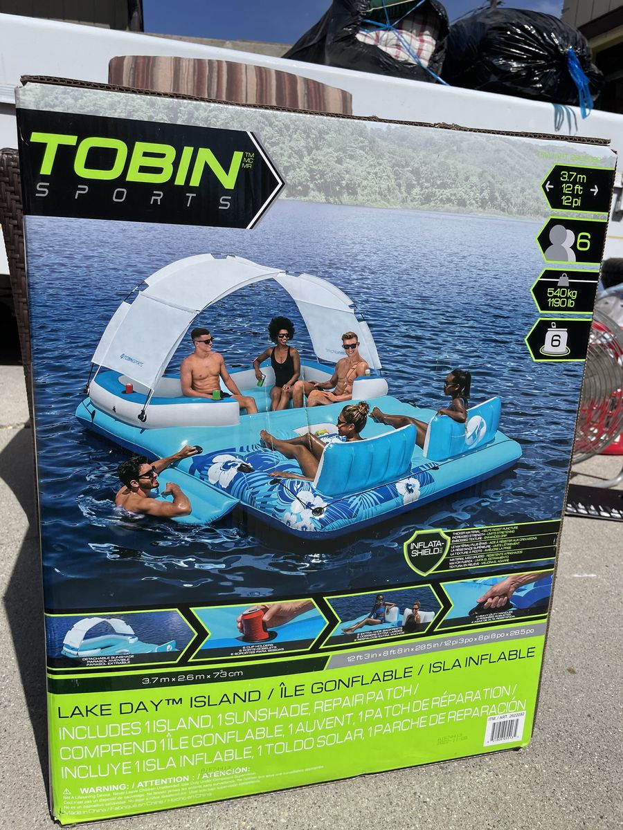 Tobin lake day island