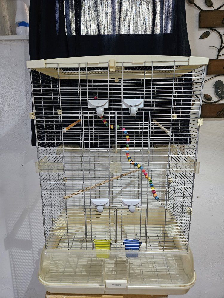 Large Vision Bird Cage