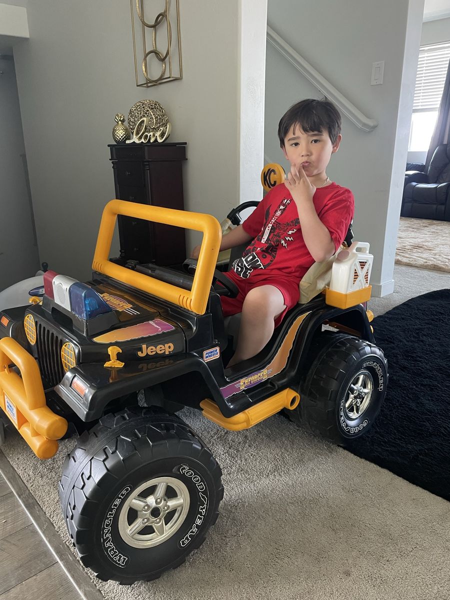 12V Power wheels Enforcer Over size