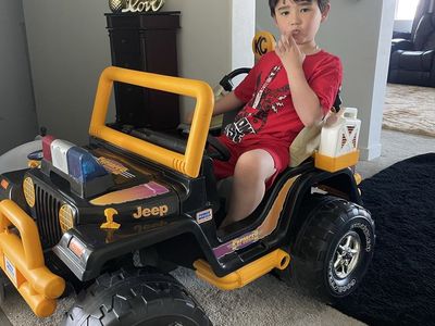 12V Power wheels Enforcer Over size