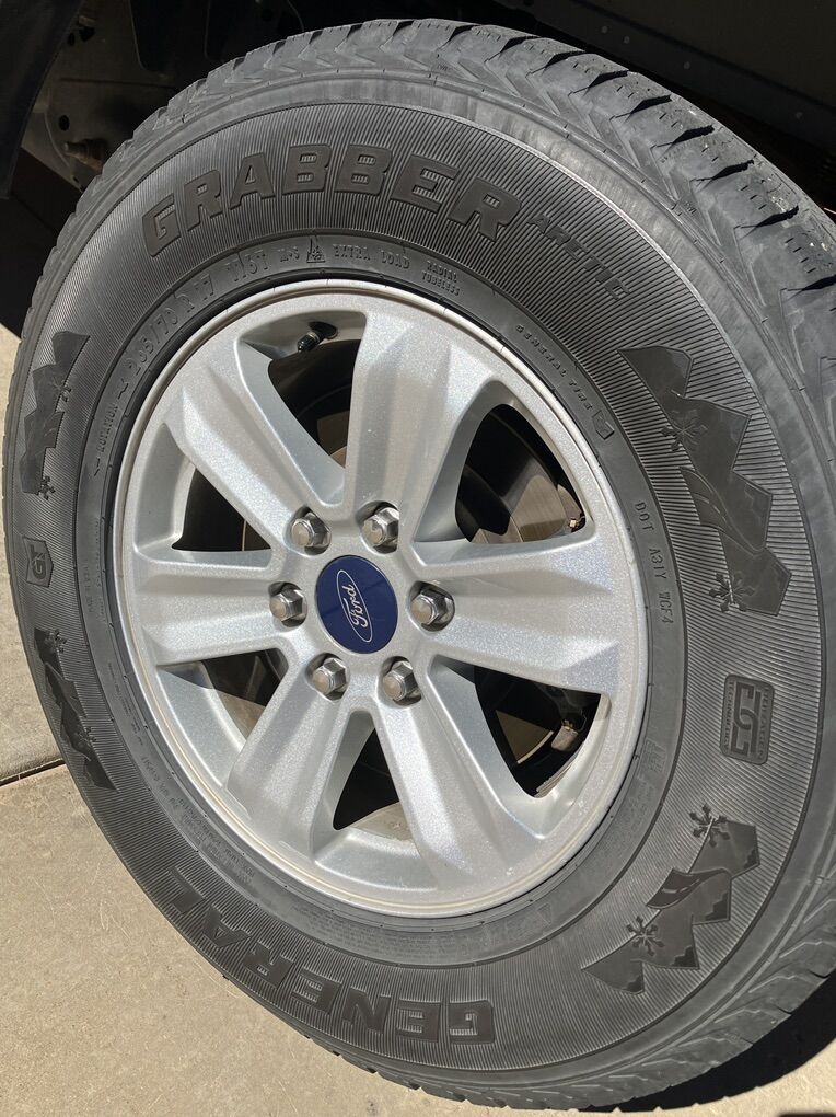 Ford F-150 Rims OEM Silver R17