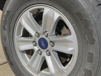 Ford F-150 Rims OEM Silver R17