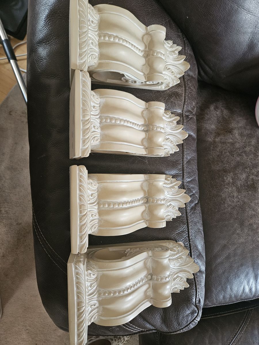 Beauriful Drapery Sconces (4)