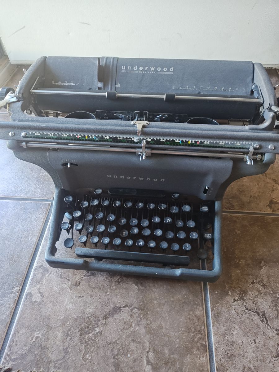 Underwood typewriter