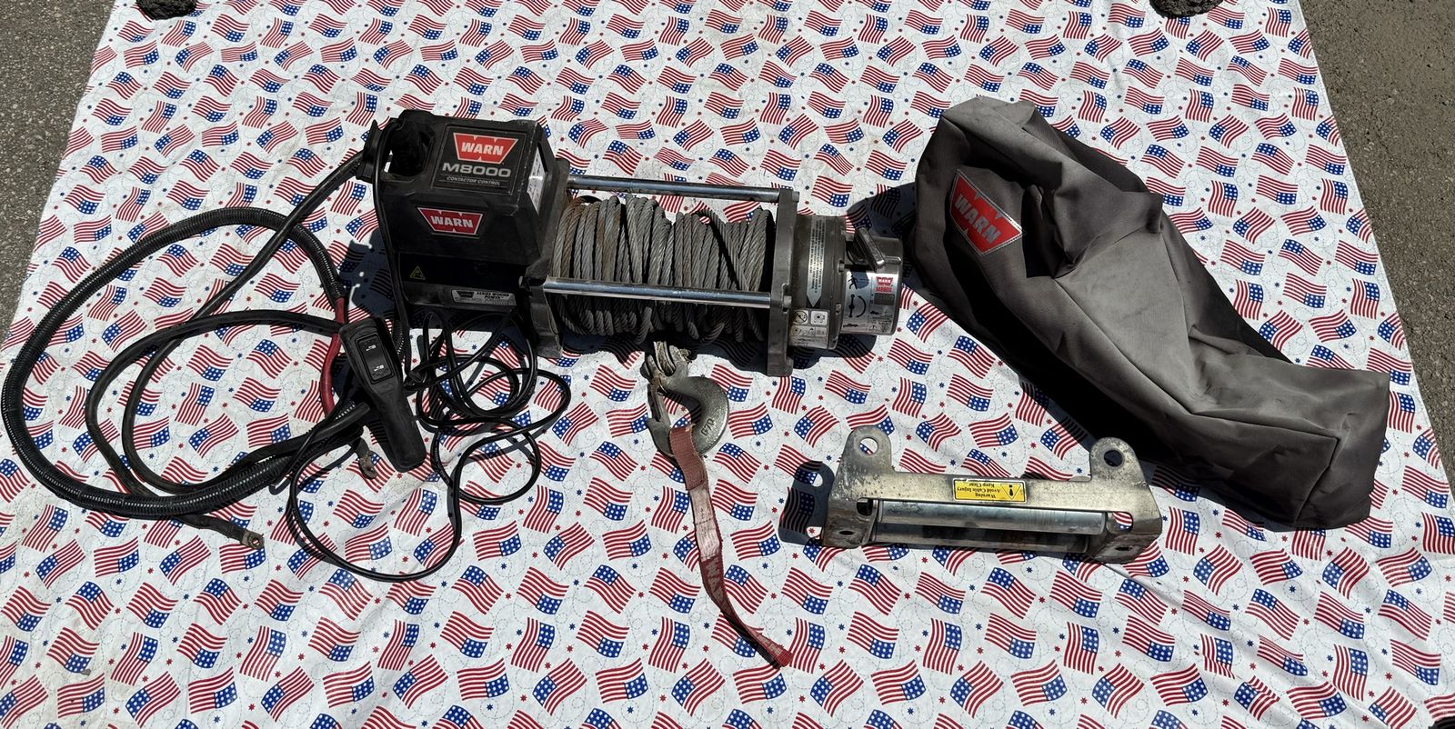 WARN M8000 8000lb Winch