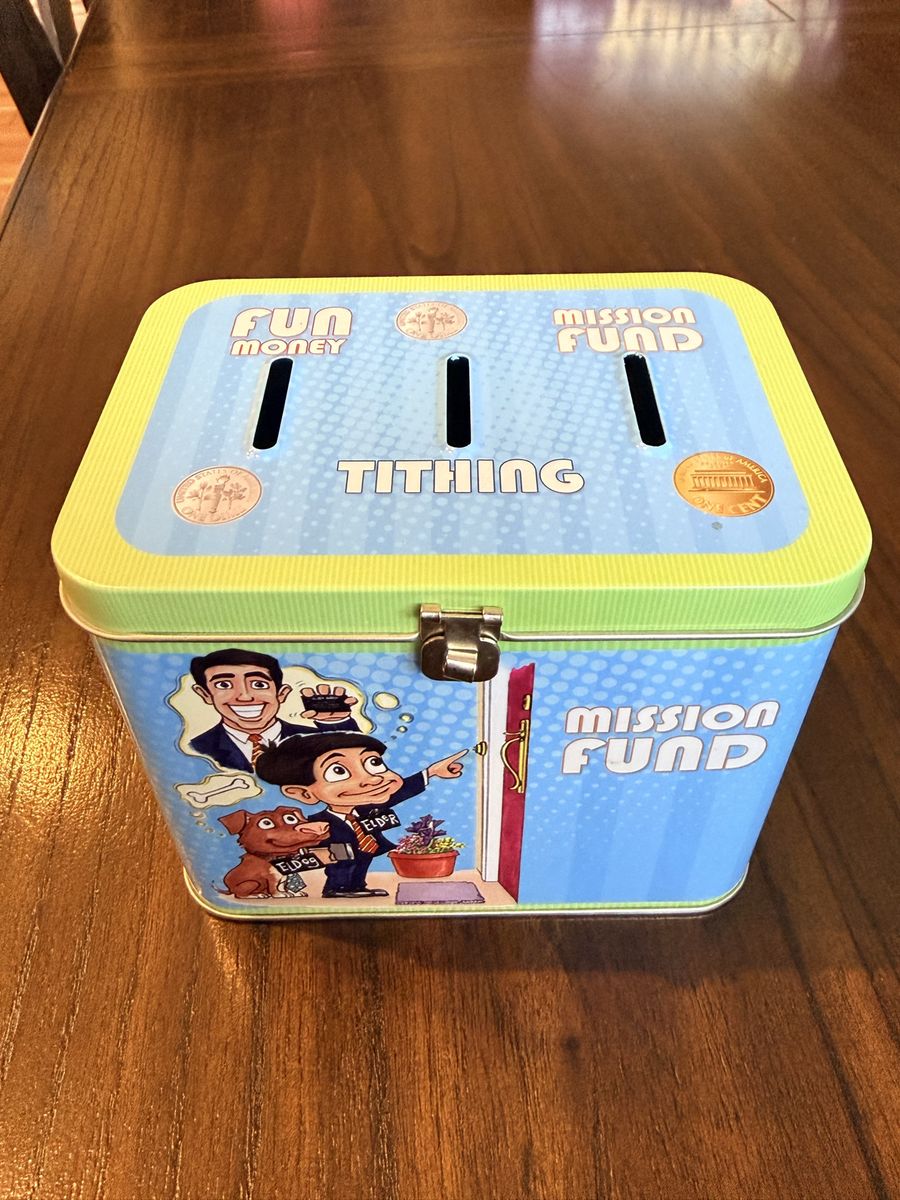 Kids Tin Piggy Bank