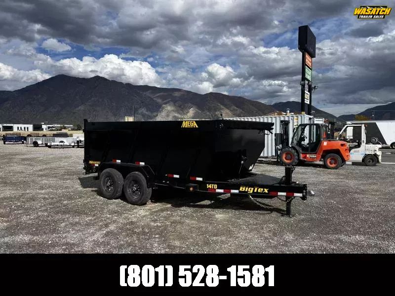 2026 Big Tex Trailers 7x14 14TD Heavy Duty Telesco
