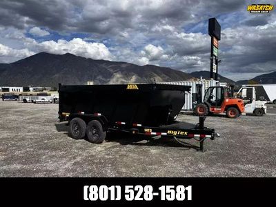 2026 Big Tex Trailers 7x14 14TD Heavy Duty Telesco