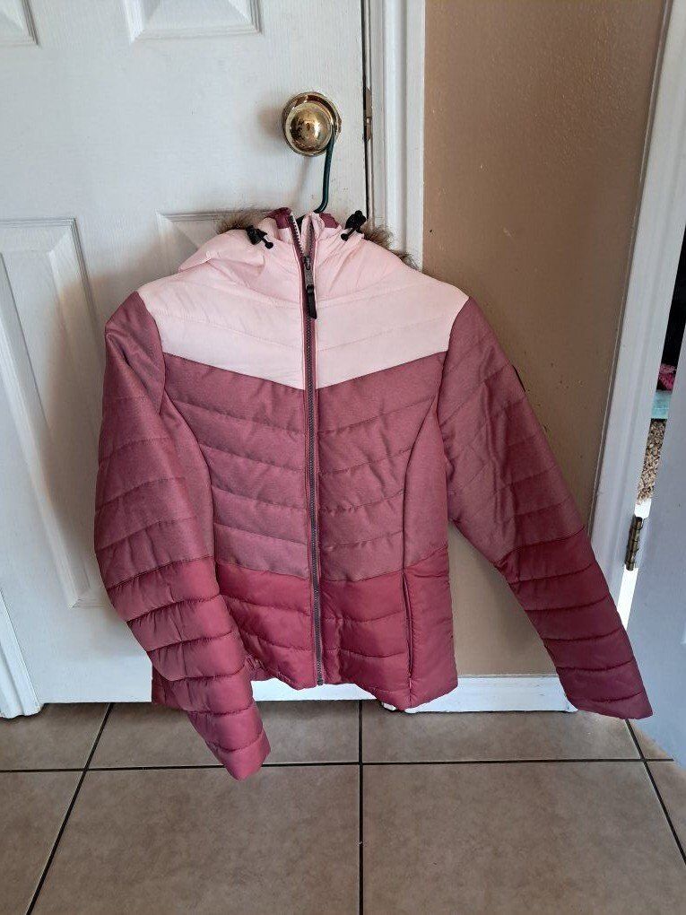 SwissTech Women's Hooded Coat Size 8-10