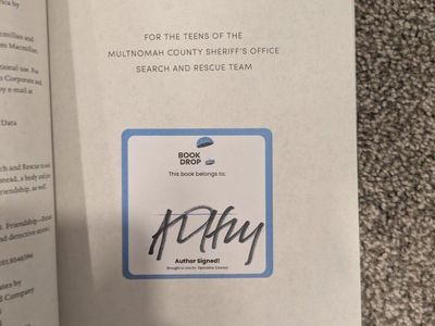 Signed The Body in the Woods by April Henry - Author Signed, Point Last Seen Mystery, Fiction Book