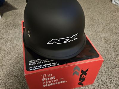 AFX Motorcycle Helmet NEW Large