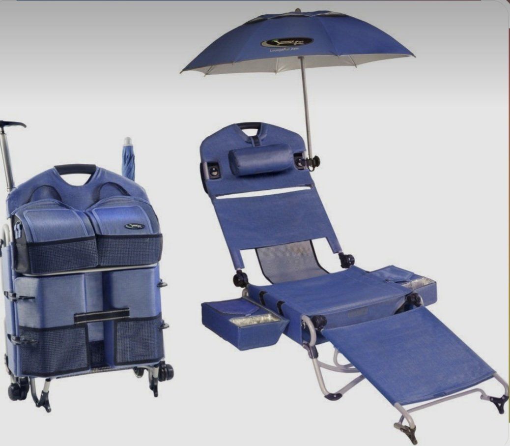 Backpack beach chair, Beach chair. Excellent Conditions! 