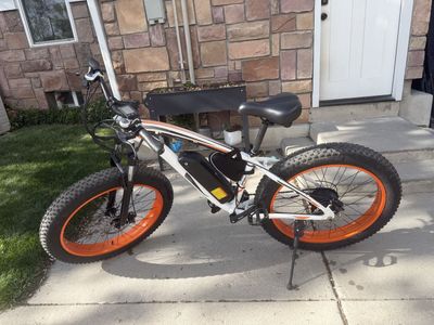 Fat tire E-bike ebike adventure with throttles