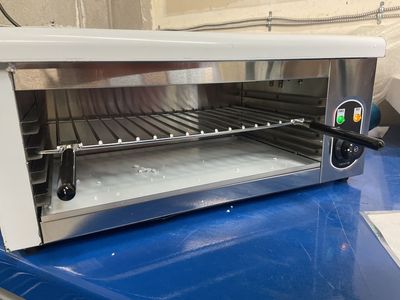 Electric Hanging Salamander Cheese Melter