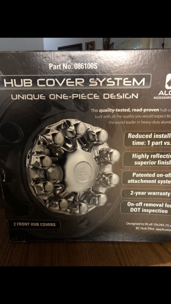 Alcoa #086100S One Piece Hub Covers